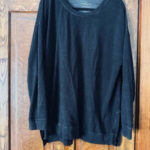 American Eagle Outfitters Black Crew Neck Sweater